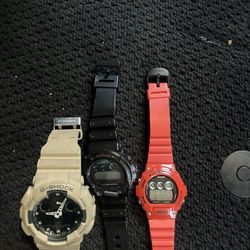 2 G Shock Watches 1 Kids Watch