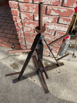 Vintage steel Weight Plate Tree