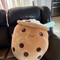 giant boba plush new 