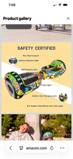 Hoverboard with Bluetooth