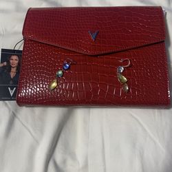 Vanessa Williams Clutch Bag and earrings