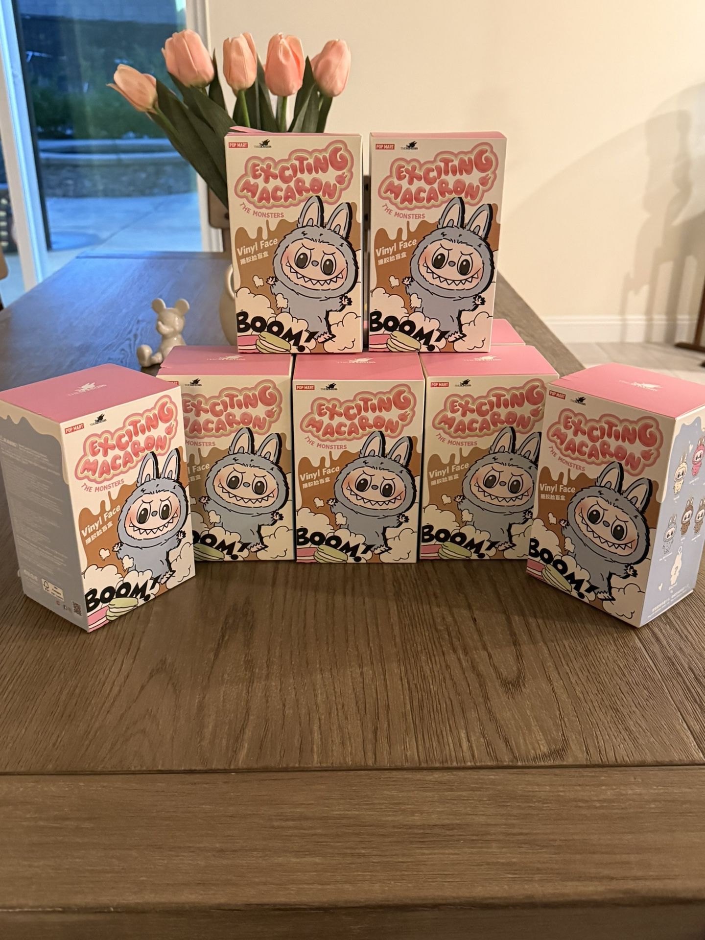Pop Mart Labubu THE MONSTERS Exciting Macaron Vinyl Face Sealed Single Blind Box 'Mystery'