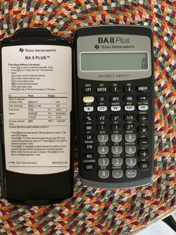 BA II Plus Financial Calculator