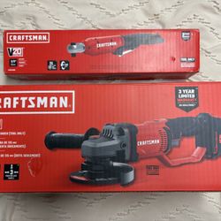 NIB Craftsman Ratchet And Angle Grinder