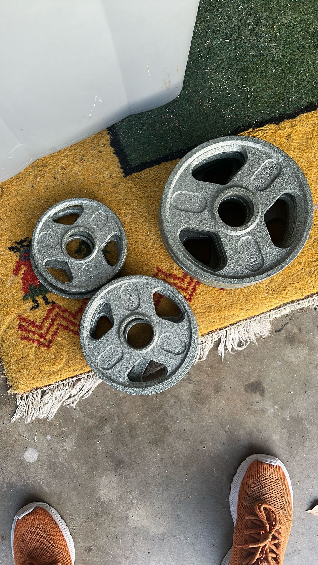 Weight Plates (not Sold As Set)