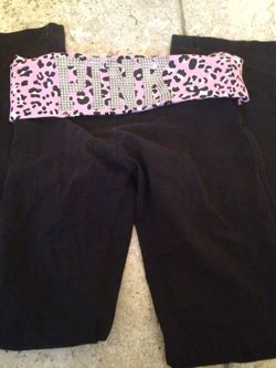 Vs pink boot cut yoga pants
