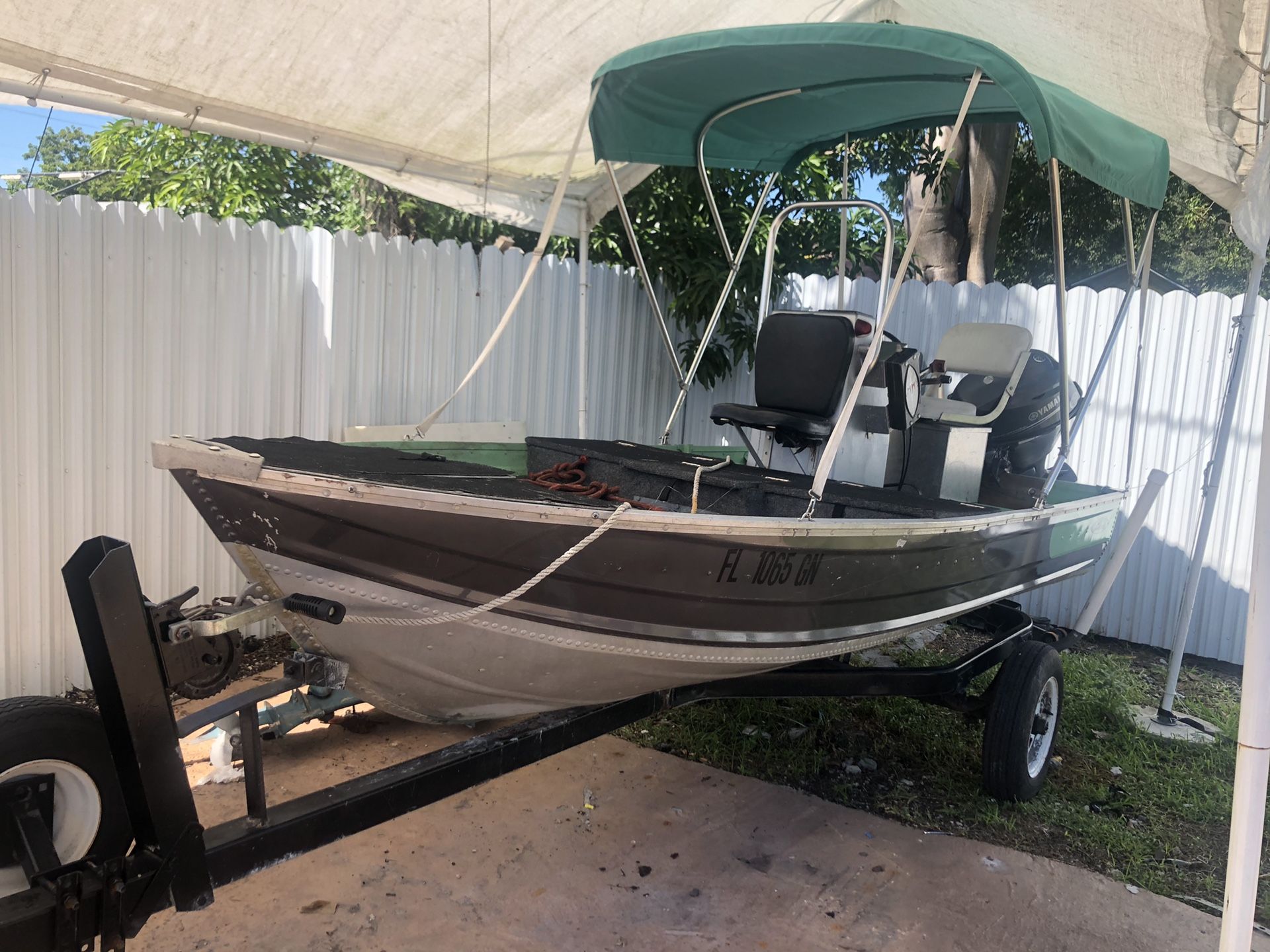 Sea Nymph aluminum boat