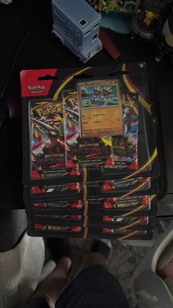 Pokemon Pitch Black Blister 3 pack- 5packs in total
