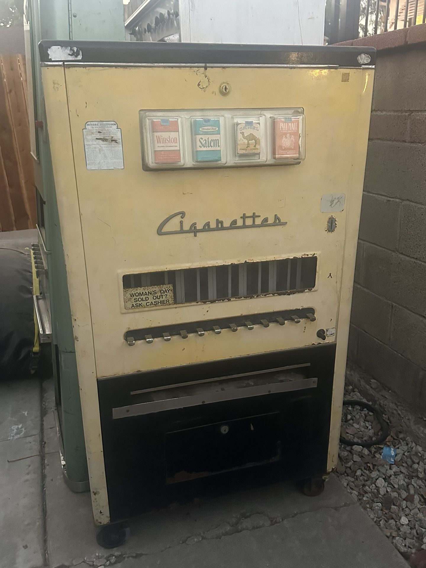 Vintage Cigarette Machine