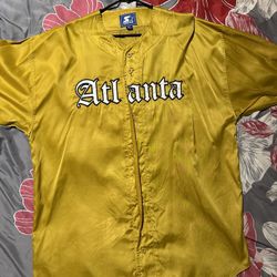 Vintage Starter Atlanta Braves Baseball Jersey
