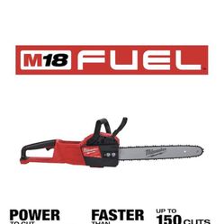 Milwaukee M18 FUEL 16 in. 18-Volt Lithium-Ion Brushless Cordless Chainsaw (Tool-Only)