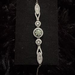 Womans Moissanite Bracelet 