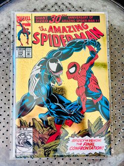 MARVEL COMICS — “THE AMAZING SPIDER-MAN #375” (Foil Cover)