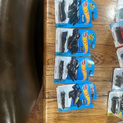 4 Batman Matchbox Cars 