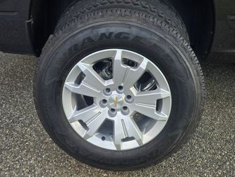 NEW GOODYEAR WRANGLER TIRES AND WHEELS FOR CHEVROLET COLORADO!!