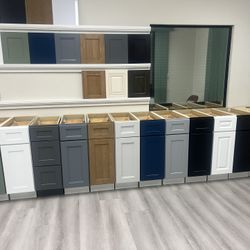 Complete Cabinet Solutions – Sink Base & Wall Cabinets in Various Colors & Sizes