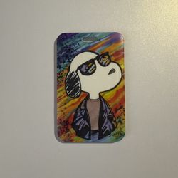 Snoopy Lanyard And Card Holder - Cool Dude