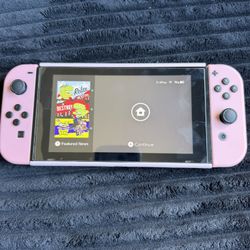 Switch With Case & Game 