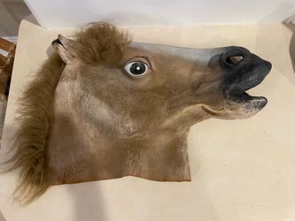 Rubber Horse Mask