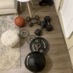 Weights Dumbell Plates 