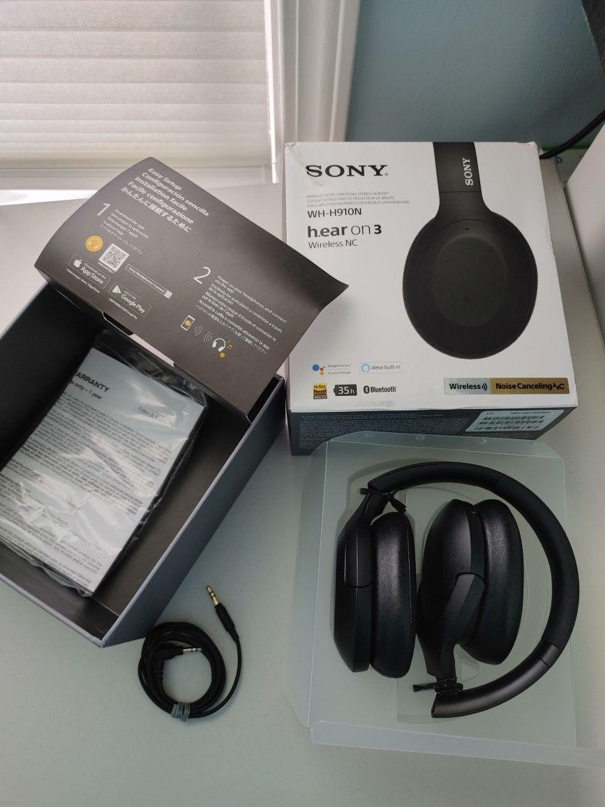 Sony WH-H910n  Hear On 3 Noise Canceling Headset