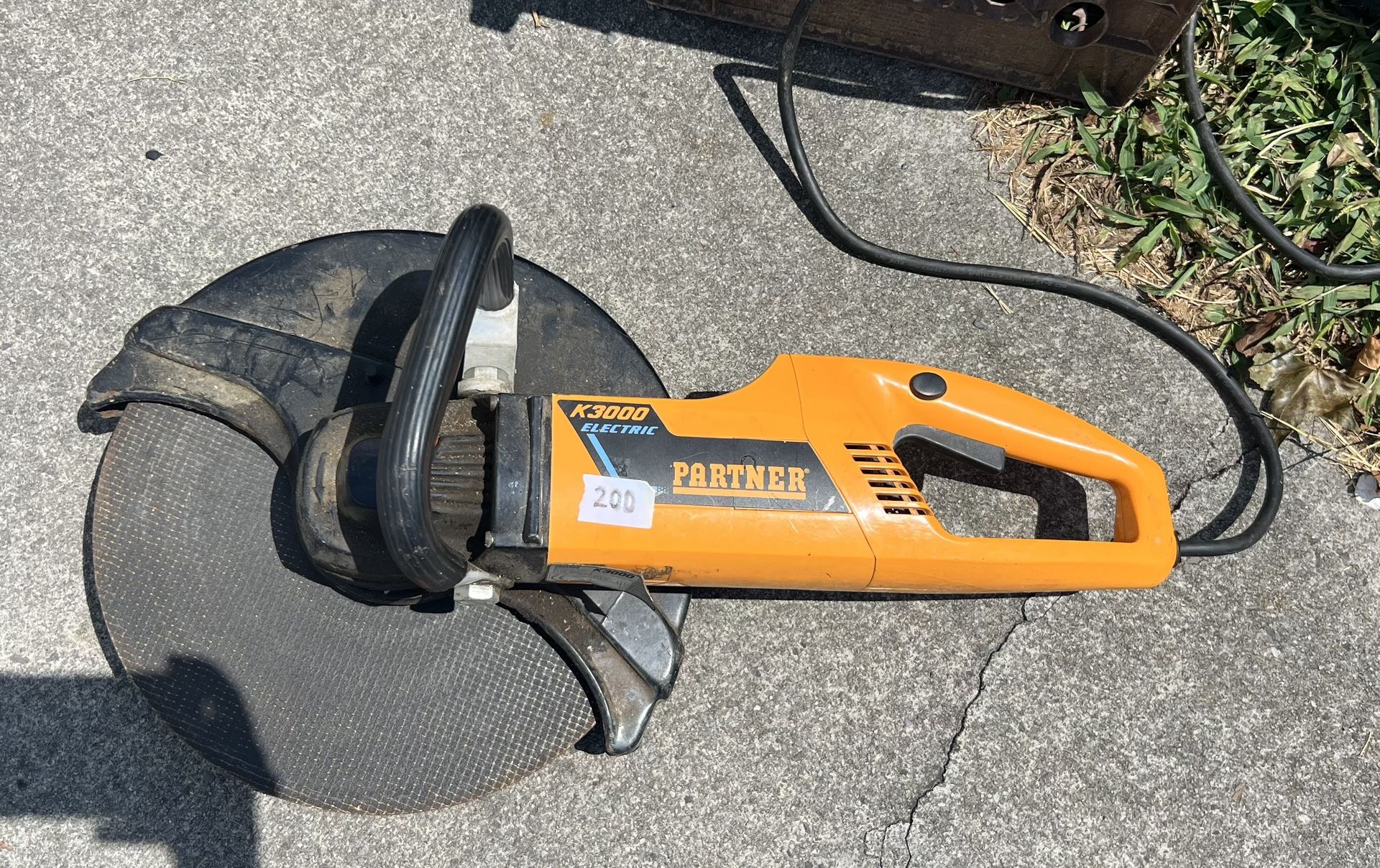 K3000 Electric Partner Concrete Saw