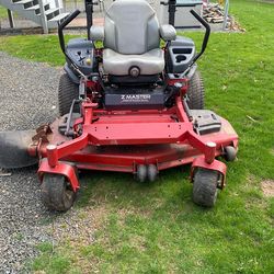 Toro 60” Z-master Proffessional 6000  Mower With Kawasaki FX921v Engine,