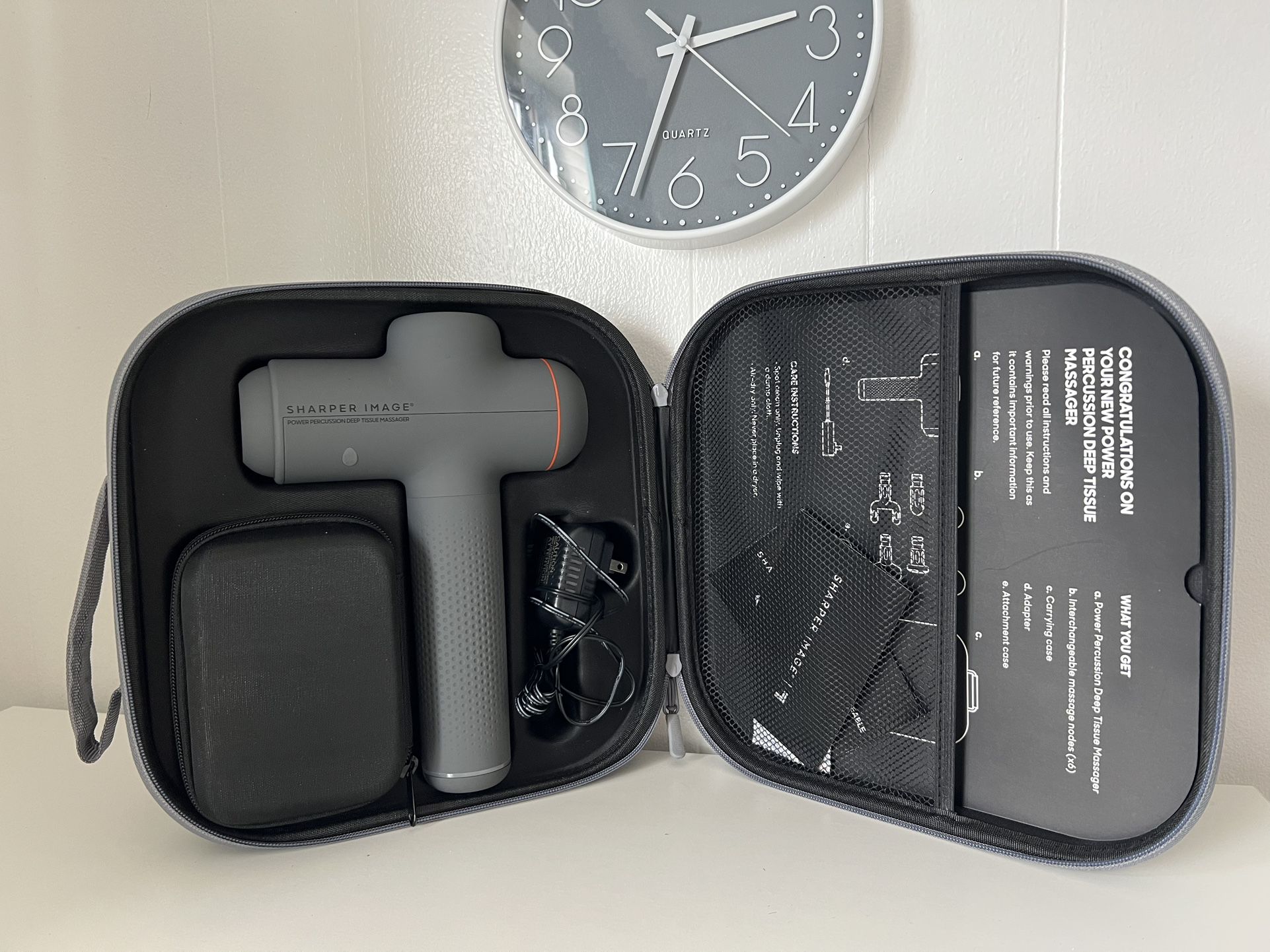 Sharper Image Power Percussion Deep Tissue Massager