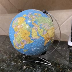 3 D Puzzle World Glob 