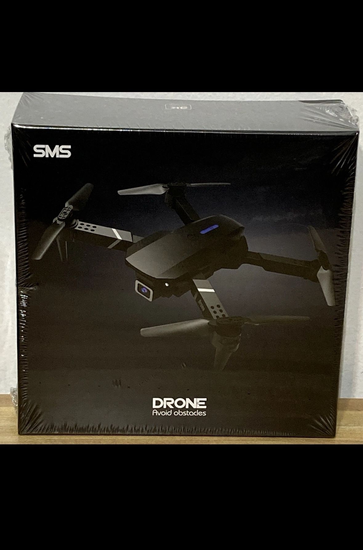 Drone-Avoid Obstacles SMS 4k Camera New Sealed Retail $299.99 *Plastic Ripped