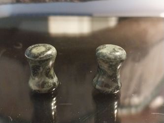 Stone Ear Gauges Plugs Pair