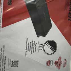 KICKER KEY00.4 4 Channel Amplifier 