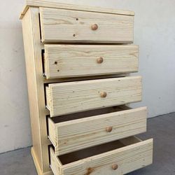 5 Drawer Pine 