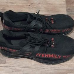 DYKHMILY mens steeltoe sneakers size 13EE