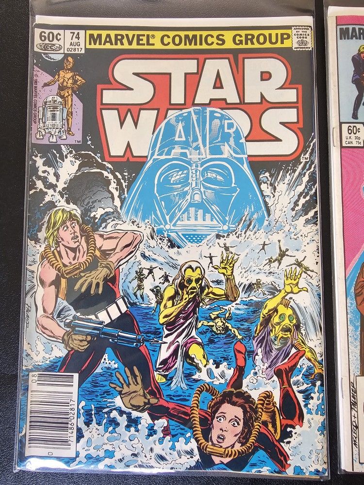 Marvel Star Wars Comic Book Lot of 4 #74, 90, 97 & 98