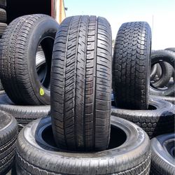 Set 235/55/18 Goodyear Eagle 95%