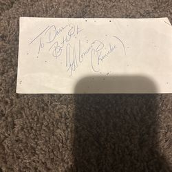 Jeff Conway “Kenickie” Autograph