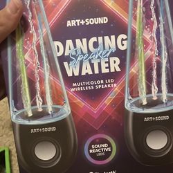 Dancing water speaker