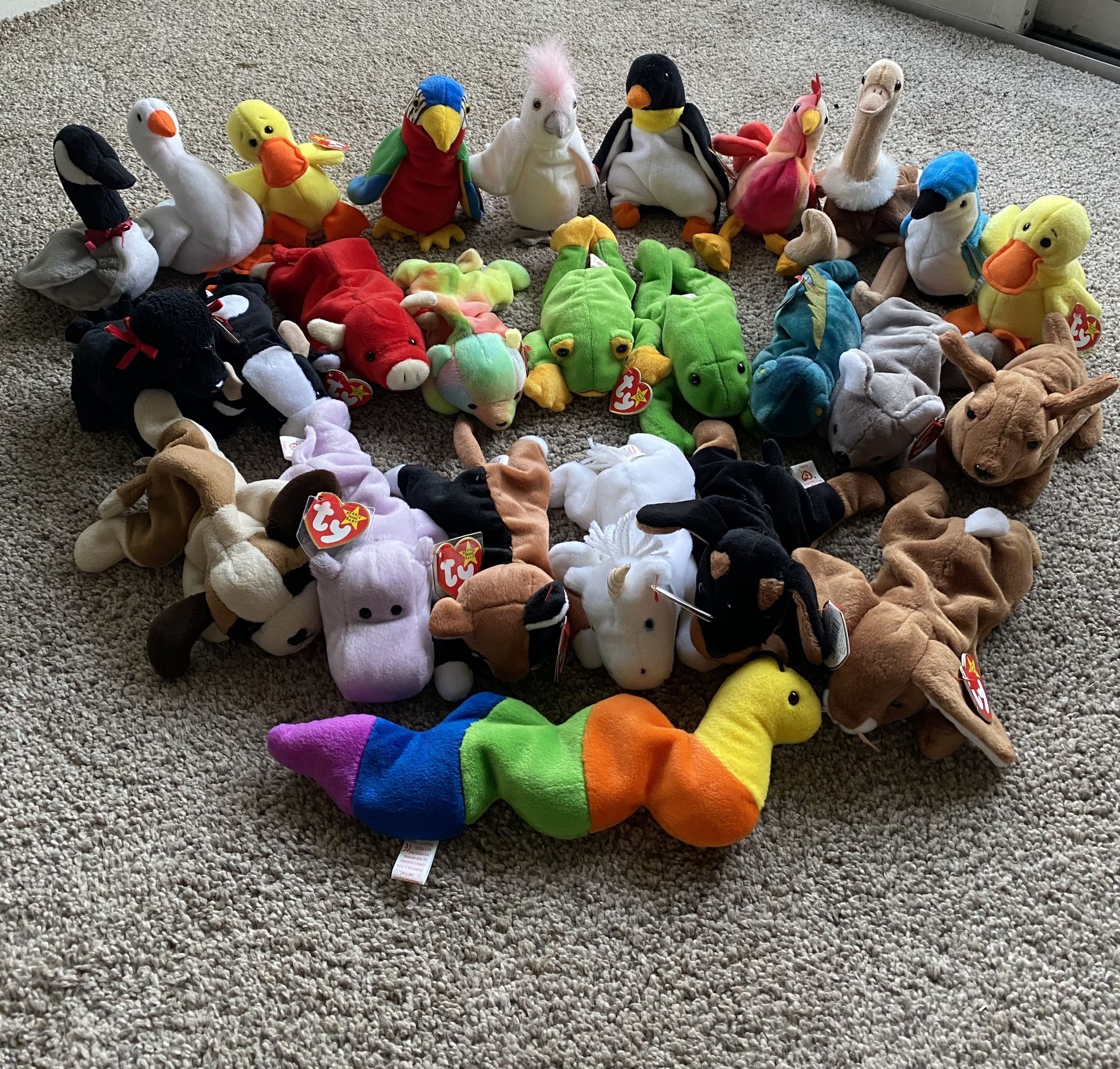 Beanie Babies Lot Of 25