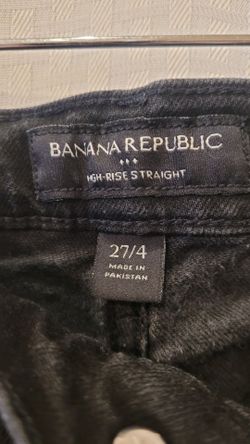 Banana Republic Straight Leg, Button Fly Jeans  27/4