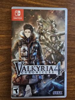 Valkyria Chronicles 4 Nintendo switch game