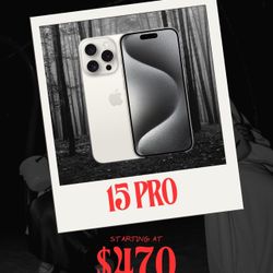 iPhone 15 Pro 128 GB Carrier Locked 