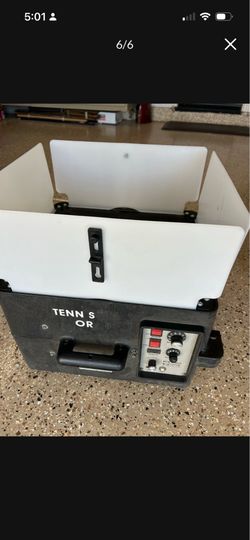 Tennis Tutor Machine Launcher Practice