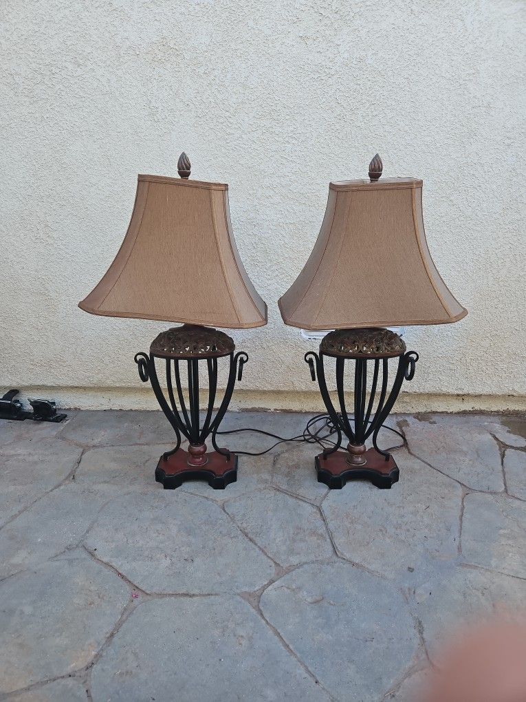 Antique Night Stand Lamps