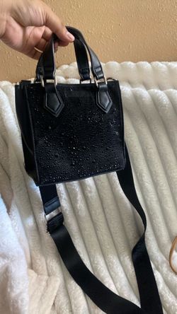 Black gem Steve Madden mini tote