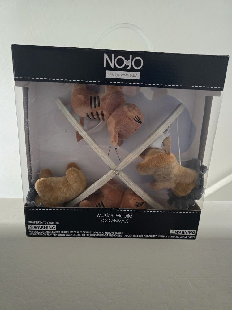 Nojo Zoo Animals Baby Mobile