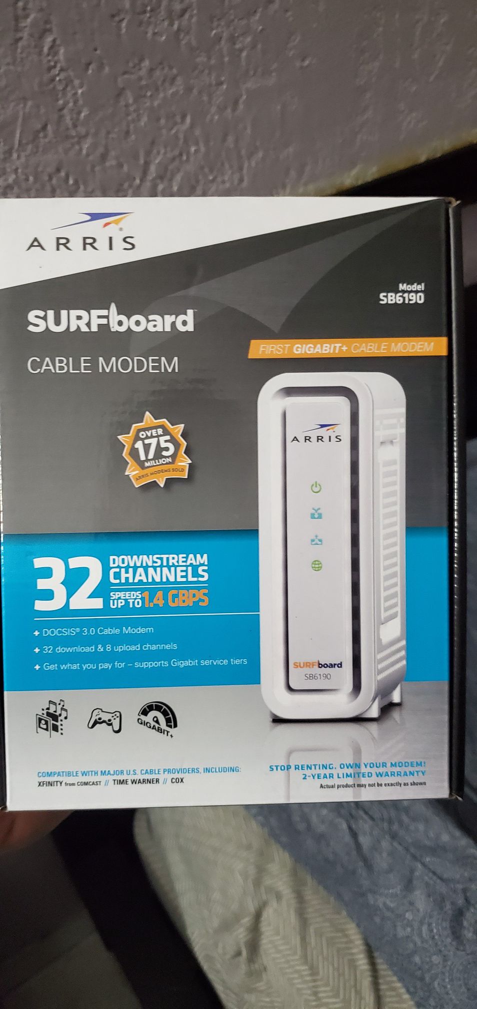 Cable modem infinity