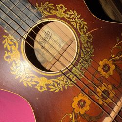 Vintage Stella 6-string acoustic guitar