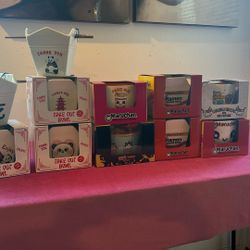 Soup Bowl  Take All Of Them For $30 Of Them Include Chopsticks 