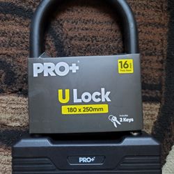 NEW Heavy Duty Bicycle U  Lock W/2 Keys